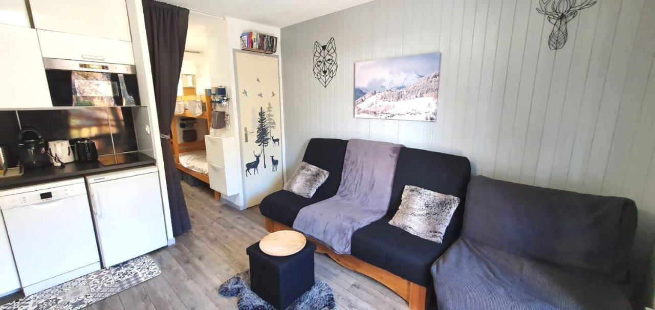 Studio 2 Alpes, Proche Lac Buissonniere, Menage Inclus, Balcon, Parking 레두잘프 외부 사진