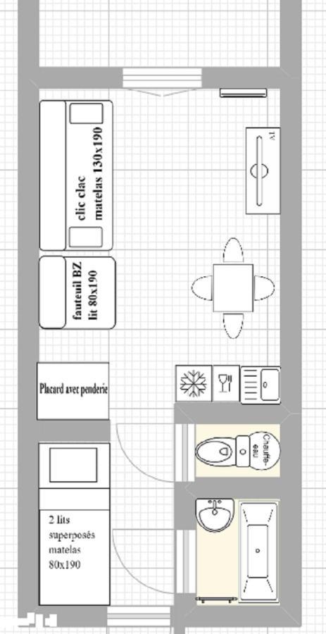 Studio 2 Alpes, Proche Lac Buissonniere, Menage Inclus, Balcon, Parking 레두잘프 외부 사진